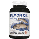 Salmon Oil 1000mg 120 softgels from AMERICAN HEALTH
