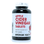 Apple Cider Vinegar 300mg 200 tabs from AMERICAN HEALTH