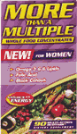 More Than A Multiple For Women (Whole Food Concentrate) 90 tabs from AMERICAN HEALTH