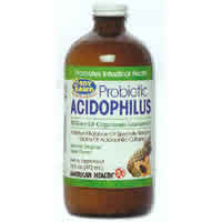 Liquid Soy Acidophilus Tropical Fruit 16 oz from AMERICAN HEALTH