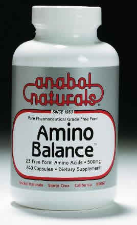 Amino Balance 500mg 500 caps from ANABOL NATURALS