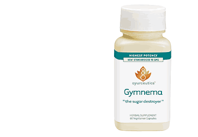 Gymulin  (Gymnema) 60 vegicaps from AYURCEUTICS