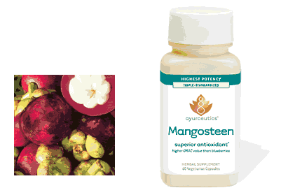 Mangosteen 60 vegicaps from AYURCEUTICS
