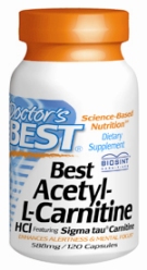 Best Acetyl-L-Carnitine 588mg 120c from Doctors Best