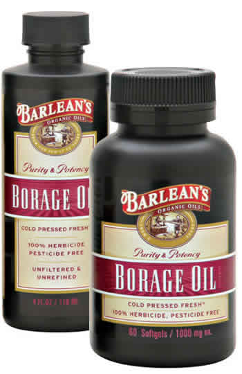 Borage Oil 60ct from BARLEANS ESSENTIAL OILS