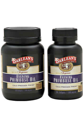 Organic Evening Primrose Oil 60 ct from BARLEANS ESSENTIAL OILS