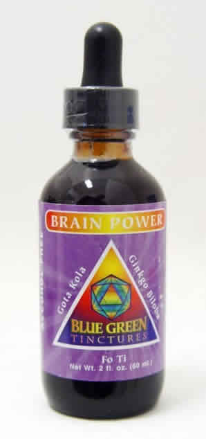 Brain Power Tincture 2 fl oz from KLAMATH BLUE-GREEN ALGAE
