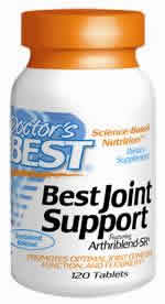 Best Joint Support featuring ArthriBlend-SR 120 Tab from Doctors Best