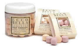 Fizz Therapy Bath Marbles Lavender 10 oz jar from ECCO BELLA