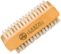 EARTH THERAPEUTICS: Genuine Bristle Nail Brush