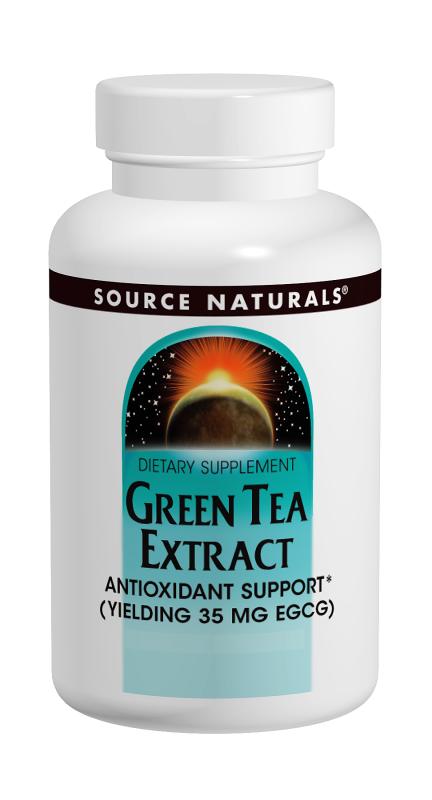 Source Naturals: Green Tea Extract 500mg 60 tab