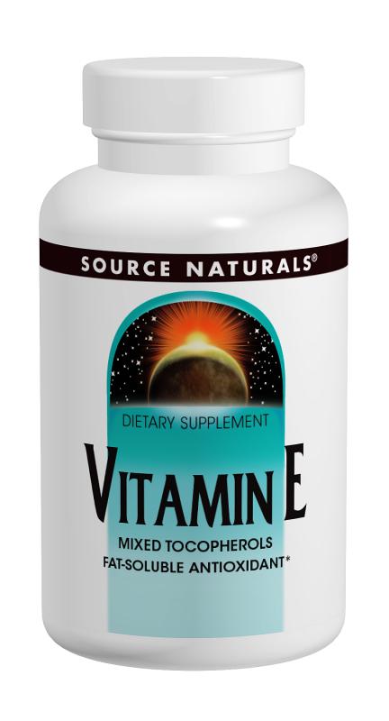 SOURCE NATURALS: Vitamin E Natural Mixed Tocopherols 400 IU 250 SG