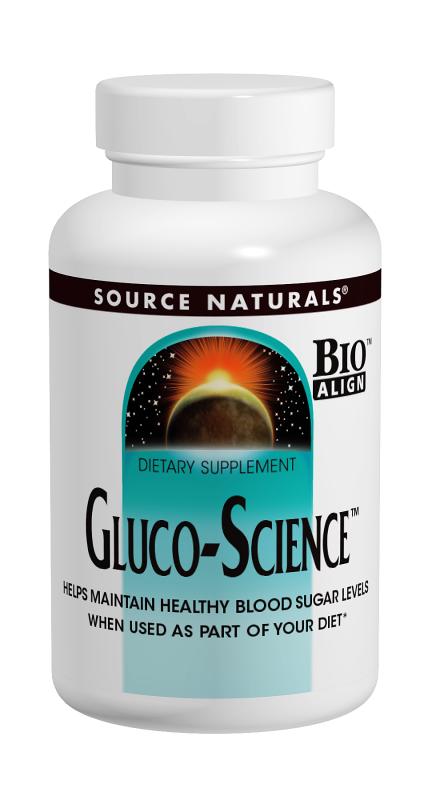 SOURCE NATURALS: Gluco-Science 90 tabs