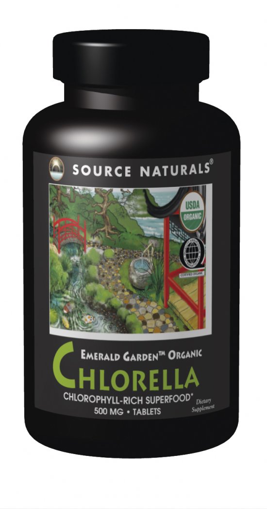 SOURCE NATURALS: EMERALD GARDN ORGANIC CHLR PWD 3OZ
