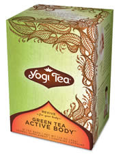 Green Tea Active Body 16 bags from YOGI TEAS/GOLDEN TEMPLE TEA CO