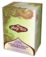 Decaf Green Tea w/Kombucha 16 bags from YOGI TEAS/GOLDEN TEMPLE TEA CO