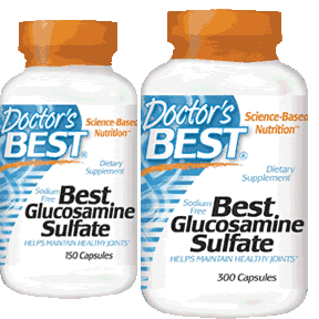 Best Glucosamine Sulfate (750 mg) 180C from Doctors Best