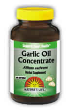 Garlic Oil Concentrate 100ct from Natures Life