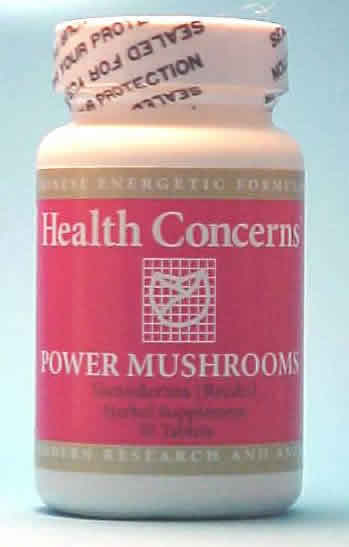 Power Mushrooms 50 tabs from HEALTH CONCERNS