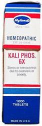 Kali Phosphoricum 6X 1000 tabs from HYLANDS