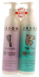 Body Wash Lavender & Tea Tree BOGO 12+12 oz from JASON NATURAL PRODUCTS