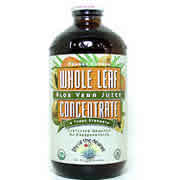 Aloe Vera Juice Whole Leaf Concentrate Orange/Peppermint 32 oz from LILY OF THE DESERT