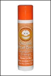 Organic Hemp Lip Balm Mandarin Orange .14 oz from MERRY HEMPSTERS
