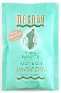 Natural Foot Bath Eucalyptus 3 oz from MASADA HEALTH AND BEAUTY