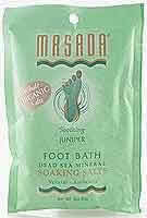 Natural Foot Bath Juniper 3 oz from MASADA HEALTH AND BEAUTY