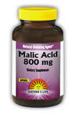 Malic Acid 800 mg 250ct from Natures Life