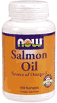 SALMON OIL 1000mg  100 SGELS 1 from NOW