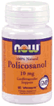 POLICOSANOL 10MG   90 VCAPS 1 from NOW