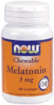 MELATONIN 3mg  180 LOZ 1 from NOW