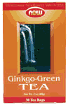 GINKGO/GREEN TEA BLEND  30 BAGS 1 from NOW