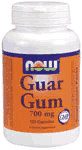 GUAR GUM 700mg  120 CAPS 1 from NOW