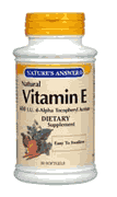 E 400 IU 90 softgels from NATURE'S ANSWER