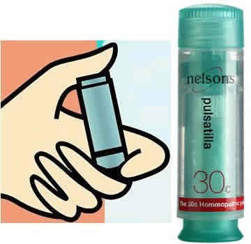Pulsatilla Clikpak 30C 84 pillules from NELSON HOMEOPATHICS
