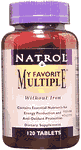 My Favorite Multiple No Iron 180 caps from NATROL