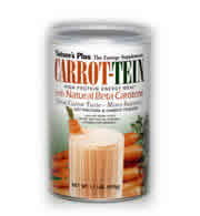 CARROT-TEIN PACKETS 8 Packet from NATURES PLUS