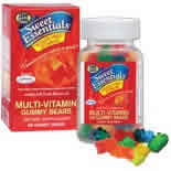 Sweet Essentials Multi-Vitamins Gummy Bears 60 chews from NUTRITION NOW