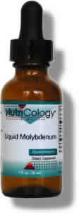 Molybdenum Liquid 1 fl oz from NUTRICOLOGY/ALLERGY RESEARCH GROUP