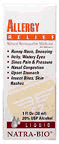 Allergy Relief 60 tabs from NATRA-BIO/BOTANICAL LABS