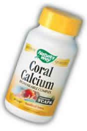 Coral Calcium 180 liquid vegicaps from NATURE'S WAY