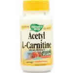 Acetyl L-Carnitine 60 vegicaps - 500 mg from NATURE'S WAY