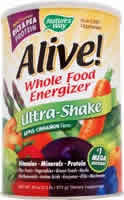 Alive! Ultra Shake Rice and Pea Protein Apple and Cinnamon 2.2 lb from NATURE'S WAY