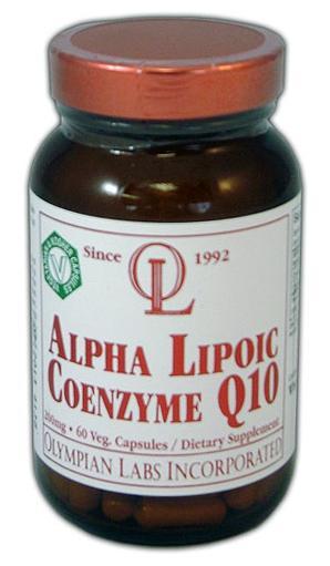 Alpha Lipoic CoQ10 100mg 60 caps from OLYMPIAN LABS