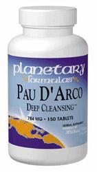 Pau D Arco Deep Cleansing 800 mg 72 tabs from PLANETARY FORMULAS