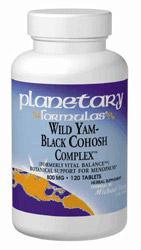 Wild Yam-Black Cohosh Complex 60 tabs from PLANETARY FORMULAS