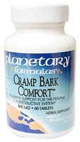 Cramp Bark Comfort 60 tabs from PLANETARY FORMULAS