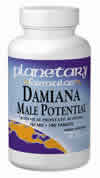 Damiana Male Potential 45 tabs from PLANETARY FORMULAS